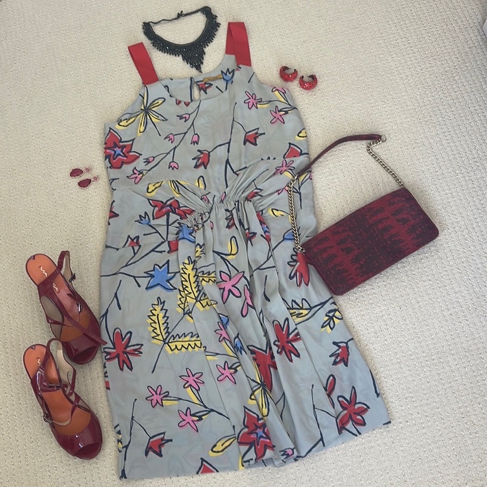 Silk dress, size M, by Peter Jensen